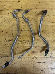 00-06 Harley Heritage Softail Classic Fatboy Chrome Oil Tank Line Set. Fixed Price $55.00.