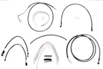 Magnum Black 12-14" Ape Handlebar Install Kit 2014-2015 Harley Touring 487351. Fixed Price $260.10.