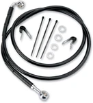 Drag Specialties 640115-2BLK Brake Line Front Black +2". Fixed Price $54.55.