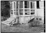 5. Detail, West Side, Foundation First Story Porch - Eyre Hall, U.s.. Fixed Price $12.99.