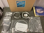New Magnum 387872 Sterling Chromite Ii Designer Handlebar Install Partial Kit. Fixed Price $426.67.