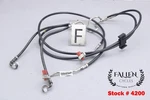 2018 Harley Electra Glide Front Brake Hose Line Kit For Abs Models #4200. Fixed Price $34.99.