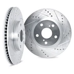 For Chevy Corvette 88-94 Dfc Premium Drilled & Slotted Front Brake Rotor Set. Fixed Price $141.19.