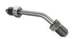 Goodridge Jic To -3 Tube Adapter 45 Degree Ebony 3/8" P646-03BK. Fixed Price $25.35.