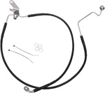 Drag Specialties 640223-2BLK Brake Line Front Black +2" Softail '04-'06. Fixed Price $118.08.
