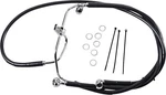 Drag Specialties 660325-10BLK Brake Line Front Black +10" Fxdf '08-'17. Fixed Price $106.03.