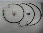 Choppers LA-8005B13B Black Vinyl Coated Stainless Steel Brake Line For Harley. Fixed Price $143.10.