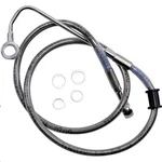 Drag Specialties Standard Length Upper Front Stainless Steel Brake Line Kit - Cl. Fixed Price $93.40.