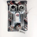 Choppers Risers Hefty Mohawk 6" Chrome LA740406 1/4" -new Open Package. Fixed Price $126.30.