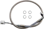 Drag Specialties Brake Line - Rear Fits Master Cylinder To Abs Stainless. Fixed Price $127.00.