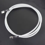 100CM39" White Silver Front Brake Line AN3 For Harley Softail Breakout Low Rider. Fixed Price $46.95.