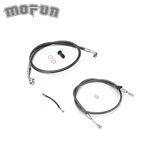 12"-14" Bar Extended Brake Clutch Cable + Tbw For Harley Softail Street Bob Abs. Fixed Price $118.99.