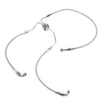 10"-12" Handlebar Braided Brake Line Kit For Harley Road King Flhrc Non-abs. Fixed Price $78.99.