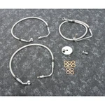 Twin Power Front Stainless Steel Brake Line Kit HD4091-3F. Fixed Price $195.99.