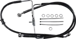 Drag Specialties Brake Line +4" Black Fits Xl 618566-4BLK. Fixed Price $81.04.