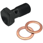 Goodridge Banjo Bolt 3/8"-24 Single Black P775-03BK. Fixed Price $14.21.