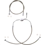 Magnum Black Coated Xr Stainless Front Brakeline Kit With Fittings - 22IN.. Fixed Price $285.25.