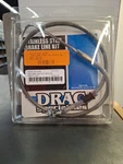Drag Specialties 1741-5776 Standard Length Upper Front Stainless Steel Brake. Fixed Price $25.00.