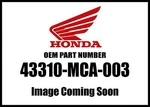 Honda 2001-2017 Goldwing Gl Rear Main Hose 43310-MCA-003 New 43310MCA003. Fixed Price $40.00.