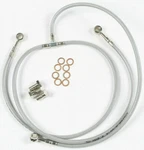Custom +6" Kawasaki 2004-2008 Vulcan Meanstreak Galfer Front Brake Line Kit. Fixed Price $128.95.