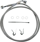 Drag Specialties Brake Line Front +10" S/s Xl 1741-2648. Fixed Price $68.99.