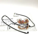 Harley 2011-2017 Dyna Softail Diamond Black Lower Brake Line Abs 41800022A. Fixed Price $199.00.
