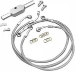 Galfer Brakes Cruiser Line Kit FK003D258R Clear 19-8797 Stainless. Fixed Price $41.27.