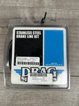 Drag Specialties Ss Braided Front Brake Line 1741-2527 40 3/8IN. Black Harley. Fixed Price $40.49.