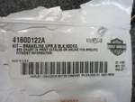 Harley Davidson Oem Dyna/fxst Front Upper Brake Line Black 41800122A. Fixed Price $30.80.