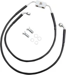 Drag Specialties 612138-6BLK Brake Line Front Black +6"- Fxdwg '12-'17. Fixed Price $103.91.