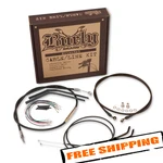 Burly Brand B30-1100 Black Vinyl Handlebar Cable Brake Line Kit. Fixed Price $303.95.