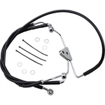 Drag Specialties +6" Brake Line Front Black Vinyl 08-13FLT 620085-6BLK. Fixed Price $117.25.