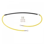 Tusk Front Motorcycle Steel Braided Brake Line Standard Length Yellow. Fixed Price $54.99.