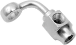Drag Specialties DS098301 Chrome 90 Banjo Fitting 3/8" X 1/8" Npt Short Steel. Fixed Price $20.35.