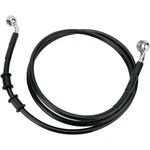Drag Specialties - 660330BLK Brake Line Front (upper) Black. Fixed Price $70.33.