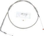 Barnett Stainless Steel Throttle Cable - For +6" Dyna/fxr/softail 102303001406. Fixed Price $58.53.