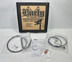Burly 13IN Extended Handlebar Cable Line Kit 14-17 Harley Flhx Flhtcu. Fixed Price $215.10.