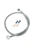 Streamline +4" Extended Steel Braided Rear Brake Clear ATC250R 85 86. Fixed Price $32.95.