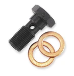 Goodridge Ebony Universal Brake Line Single Banjo Bolt 7/16"-24 Black. Fixed Price $12.86.