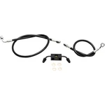Choppers Black Braided Brake Line Kit - LA8321B08B. Fixed Price $131.24.