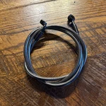 Magnum Black Pearl E-z Align Front Brake Line 50" #46450SW Harley Davidson. Fixed Price $75.00.