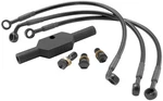 Goodridge Ebony Front Brake Line Kit +12IN Length HD0049-3FPBK/BK-12. Fixed Price $154.63.