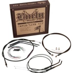 Burly Brand Complete Black Vinyl Handlebar Cable/brake Line Kit For 14" B30-1010. Fixed Price $231.88.