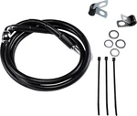 Drag Specialties 640113-4BLK Brake Line Front Black +4". Fixed Price $60.85.