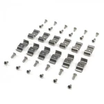 3/16 And 3/8 Stainless Steel Combo Line Clamps - Pack Of 12. Fixed Price $24.95.