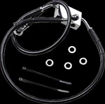 Drag Specialties 1741-5291 Frt Brake Line Xl Bk +4. Fixed Price $107.05.