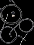 Choppers LA-8100KT-13M Cabl MN12-14"96-06FLST. Fixed Price $363.55.