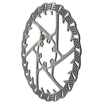 Galfer Shark 223MM 6-BOLT Silver Lightweight Mtb Brake Rotor With Advanced. Fixed Price $119.99.