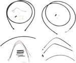 Burly Brand B30-1116CABLE/LINE Kit For Ape Hangers 15" Abs '14-'16 Flh. Fixed Price $331.16.