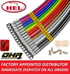 Hel Stainless Braided Mx Front & Rear Brake Lines For Kawasaki KLX650 1993-1996. Fixed Price $107.08.